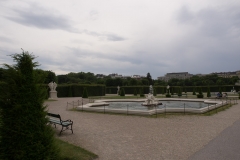 Belvedere Palace and Gardens, Vienna Austria, June 2017