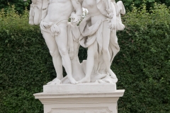 Belvedere Palace and Gardens, Vienna Austria, June 2017