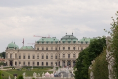 Belvedere Palace and Gardens, Vienna Austria, June 2017