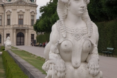 Belvedere Palace and Gardens, Vienna Austria, June 2017