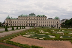 Belvedere Palace and Gardens, Vienna Austria, June 2017