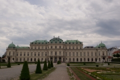 Belvedere Palace and Gardens, Vienna Austria, June 2017