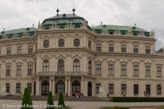 Belvedere Palace and Gardens, Vienna Austria, June 2017