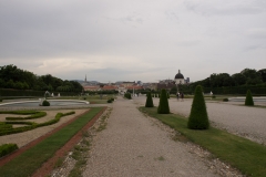 Belvedere Palace and Gardens, Vienna Austria, June 2017