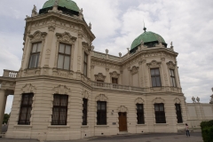 Belvedere Palace and Gardens, Vienna Austria, June 2017