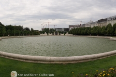 Belvedere Palace and Gardens, Vienna Austria, June 2017