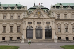 Belvedere Palace and Gardens, Vienna Austria, June 2017