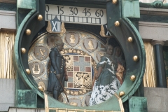 Anker Clock, Vienna Austria, June 2017