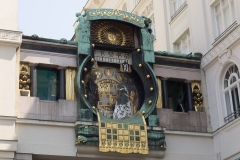 Anker Clock, Vienna Austria, June 2017