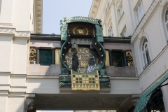 Anker Clock, Vienna Austria, June 2017