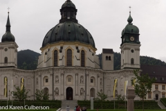 Ettal Abbey, Ettal, Gemany, Alpine Road, May 2017