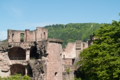 Heidleberg Castle, Heidleberg, Germany, The Romatic Road, May 2017